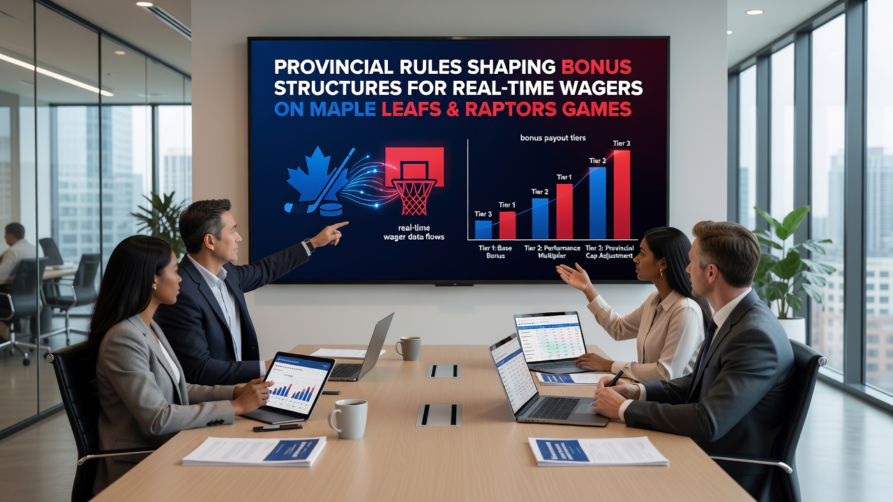 Live betting screen displaying bonus eligibility during a Maple Leafs versus Raptors related sports event